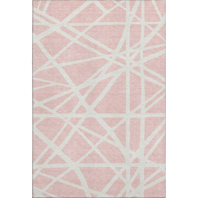 Premium Machine Washable Cossette AMF1040 Geometric Rug