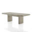 Table de salle à manger extensible Bartel