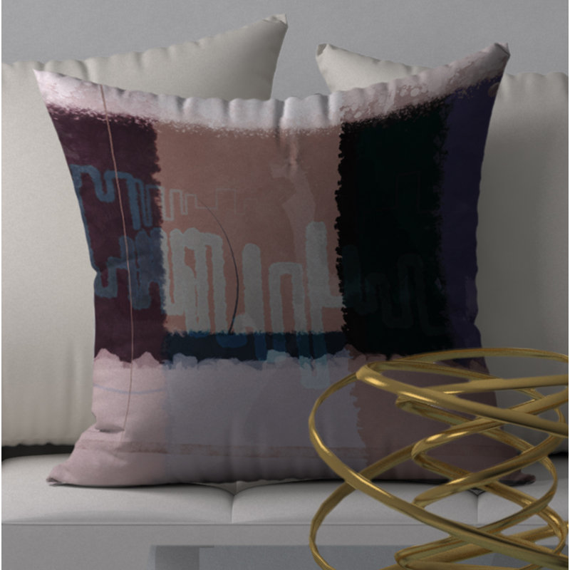 Housse de coussin carrée/insert, 24" X 24"