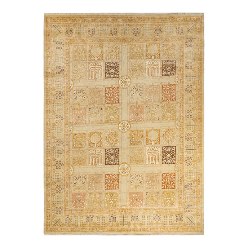 Classic One-of-a-Kind 8' 1" X 11' 1" Hand Knotted Area Rug