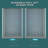 Single-Slide Shower Door