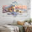 Rustic Cities & Countries Wall Decor on Metal