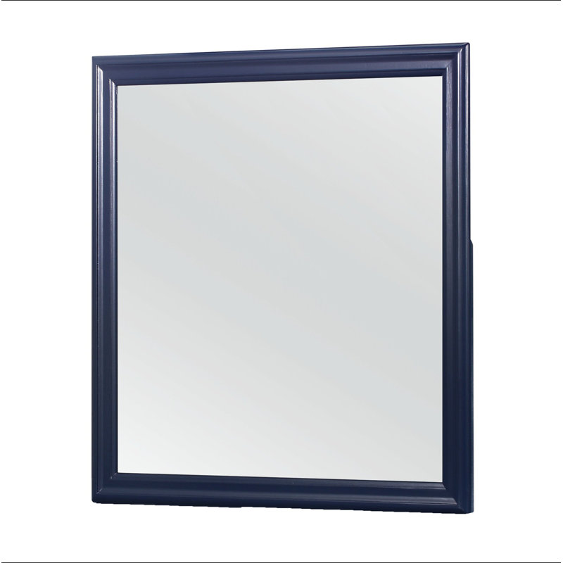 Miroir Charlston, Bleu