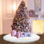 Jupe d'arbre de Noël luxueuse-103373751