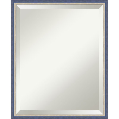 Camilya Solid Wood Rectangle Wall Mirror