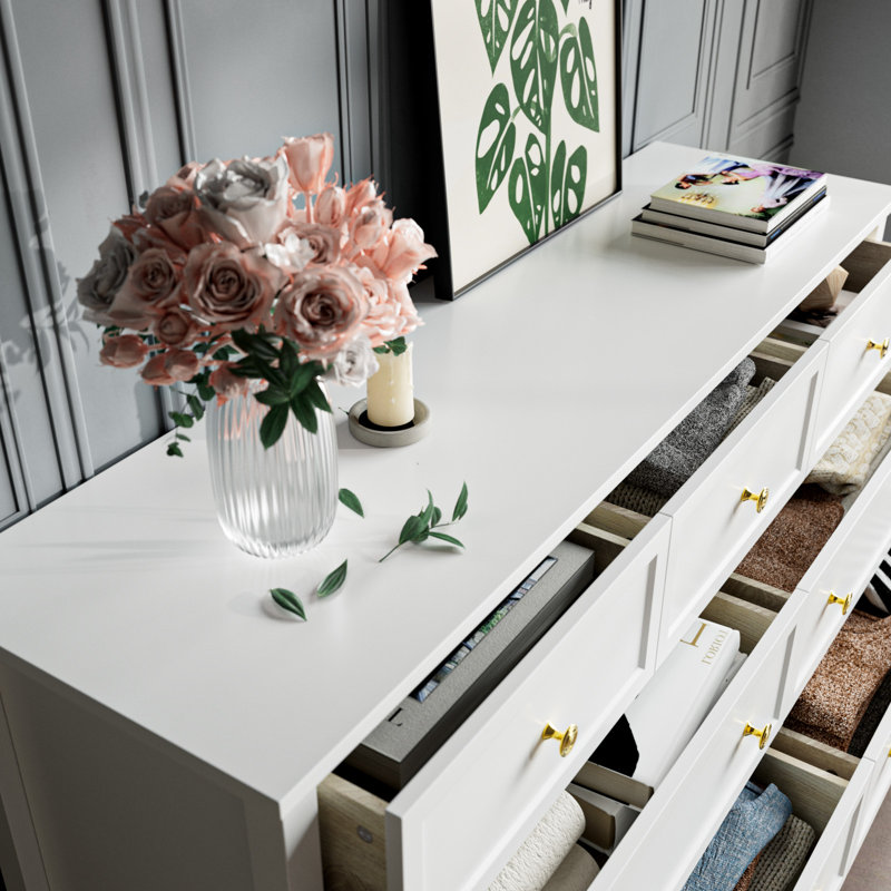 Dezmand 55.12'' W 7 - Drawer Dresser