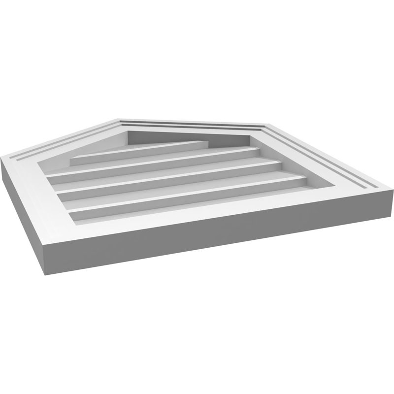 Ventilateur à pignon en uréthane non-fonctionnel Signature, H 18 po x l 18 po x P 1,5 po
