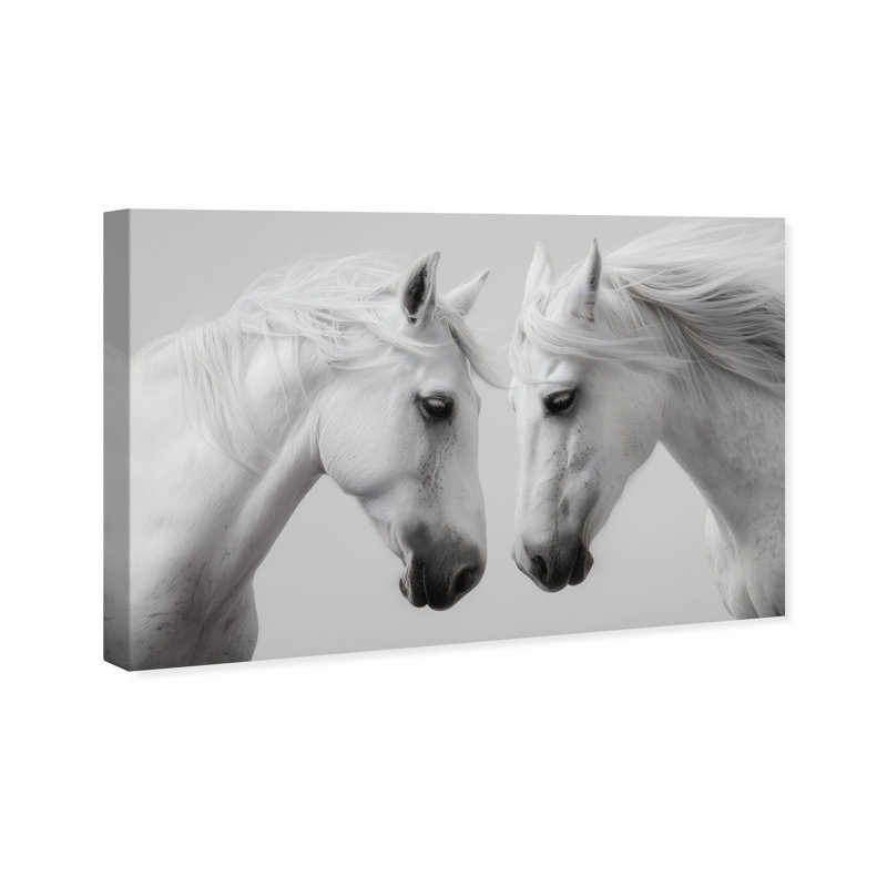 Twin Souls II Print by Oliver Gal, 10"H x 15"W, Gallery Wrapped