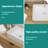 White Ceramic Rectangular Bathroom Vessel Sink - Elegant, Stain , Versatile For Rectangular, Modern Design, Finish