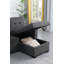 Canapé-lit modulaire réversible en lin 84 po Lucca-121052486-121052484