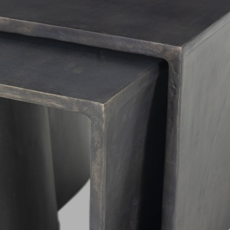 Sonya Outdoor Square Side Table