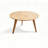 Fjord 23.6"W Solid Oak Modern Round Coffee Table-786520226-786520284-779171359
