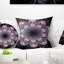 Motif de fleur fractale rose foncé - coussin imprimé abstrait-29604144-29604148