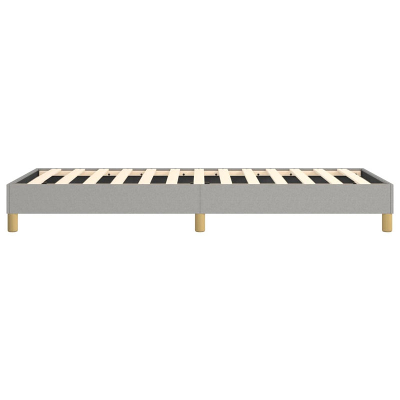 Structure de lit Rensia, Gris clair, Simple TG