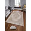 Tapis tissé élégant (4 x 6 pieds), 100% polyester, d'une hauteur de poils de 0,3 po | Pois antibactérien antidérapant en PVC | Lavable à la machine, impression numérique en 3D | Parfait pour le salon, la chambre à coucher et le bureau-960442702