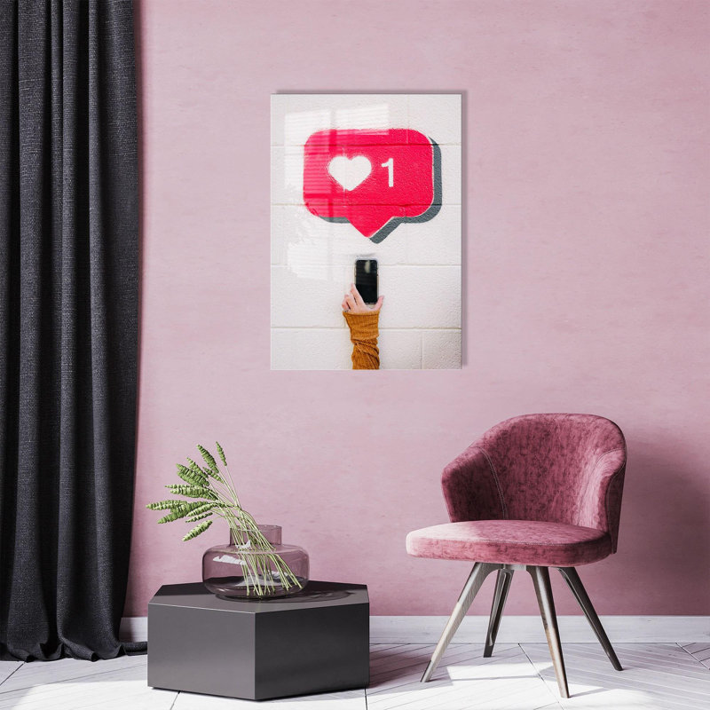 Boze Print on Glass, 100cm H x 70cm W