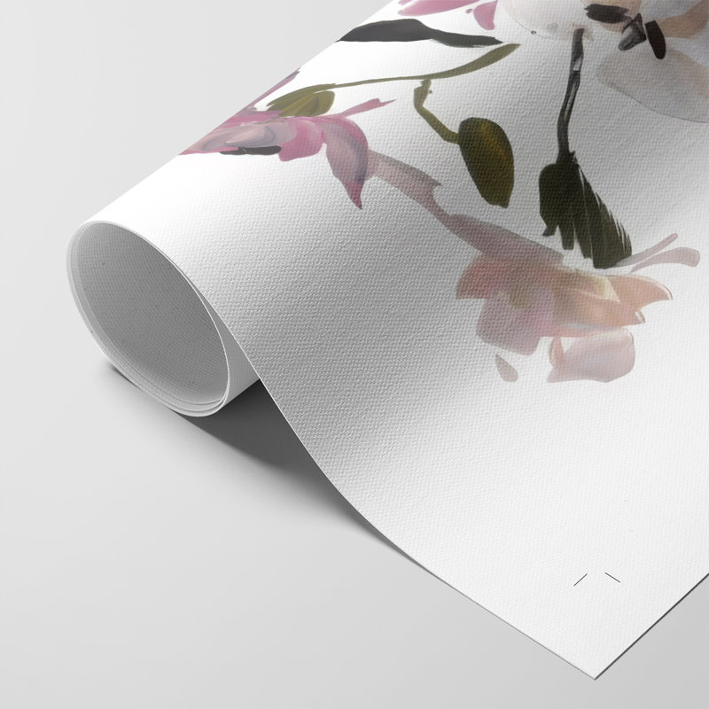 Spring Fling Bouquet V - Impression sur toile seulement - NON-CADRE, H 12 po x l 8 po