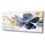Hibiscus bleu et blanc, fleurs d'harmonie tropicale I - art mural floral-74751211-74751220