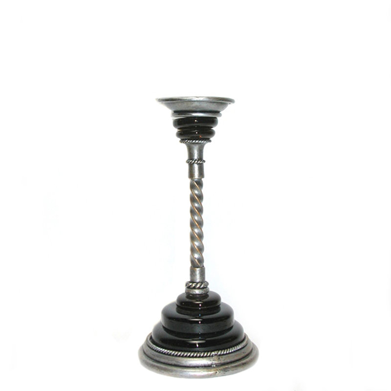 Tzarnia Tabletop Candlestick, 12.75" H x 5" W x 5" D