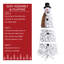 Snowman 72' H Artificial Pine Christmas Tree