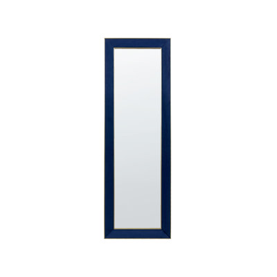 Leolani Flat Leather Floor Mirror