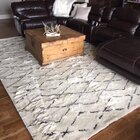 Union Rustic Powell Handmade Ivory Rug & Reviews | Wayfair