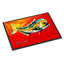 Tapis de porte d’intérieur anti-dérapant danny dauphin fish-14951095