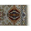 Tapis tribal gris 3 x 5 Indo Karajeh