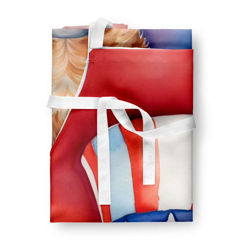 Patriotic American Apron, Irish Terrier