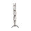 3' Silver Granello Chain