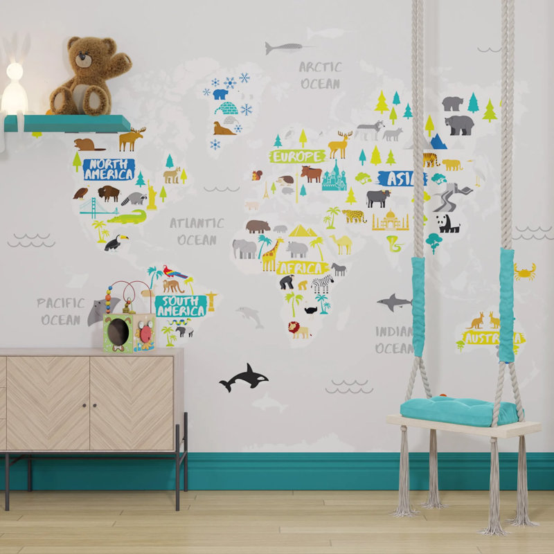 Superfresco Easy The Explorer Multi Print To Order Fixed Size 2.8m x 3m Mural