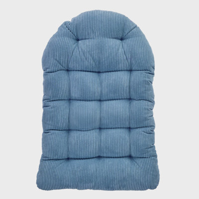Coussin de chaise d'intérieur en velours côtelé