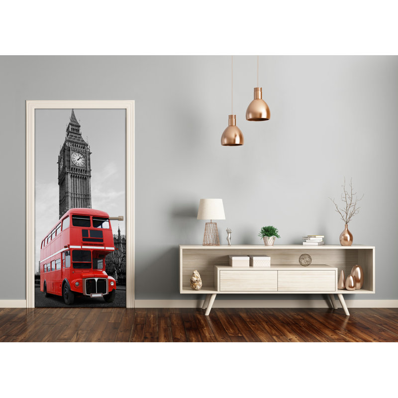 London Bus Door Decal