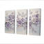 «Mauve mauve lilas Melody I», ensemble d'art mural lilas-107201052-107201054
