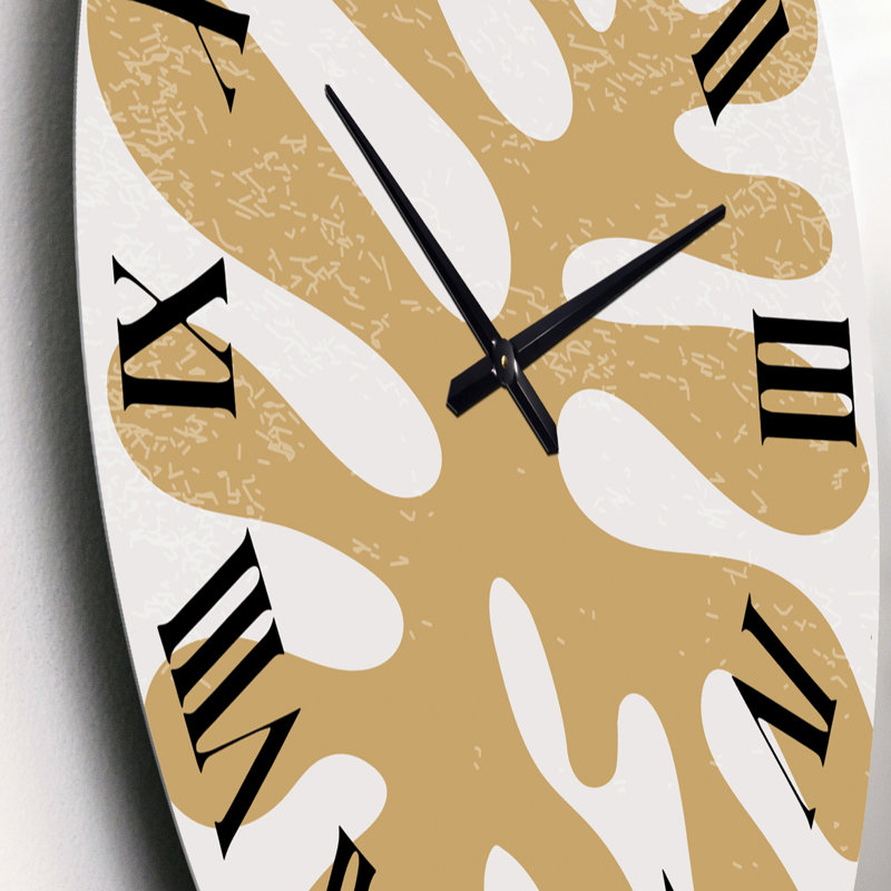 Minimal Elementary Organic and Geometric Compostions XXXXXV - Modern wall clock, Small