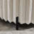 Upholstered Ottoman Metal Legs Faux Fur Fabric-344784415