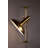 Karish Iron Plug-in Armed Sconce