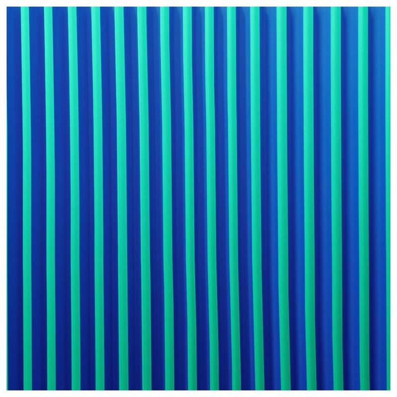 Blue Vertical Stripes Comforter, King