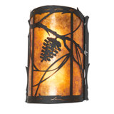 1 - Light Flush Mounted Sconce