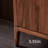 Nordic style solid wood TV cabinet-106297091