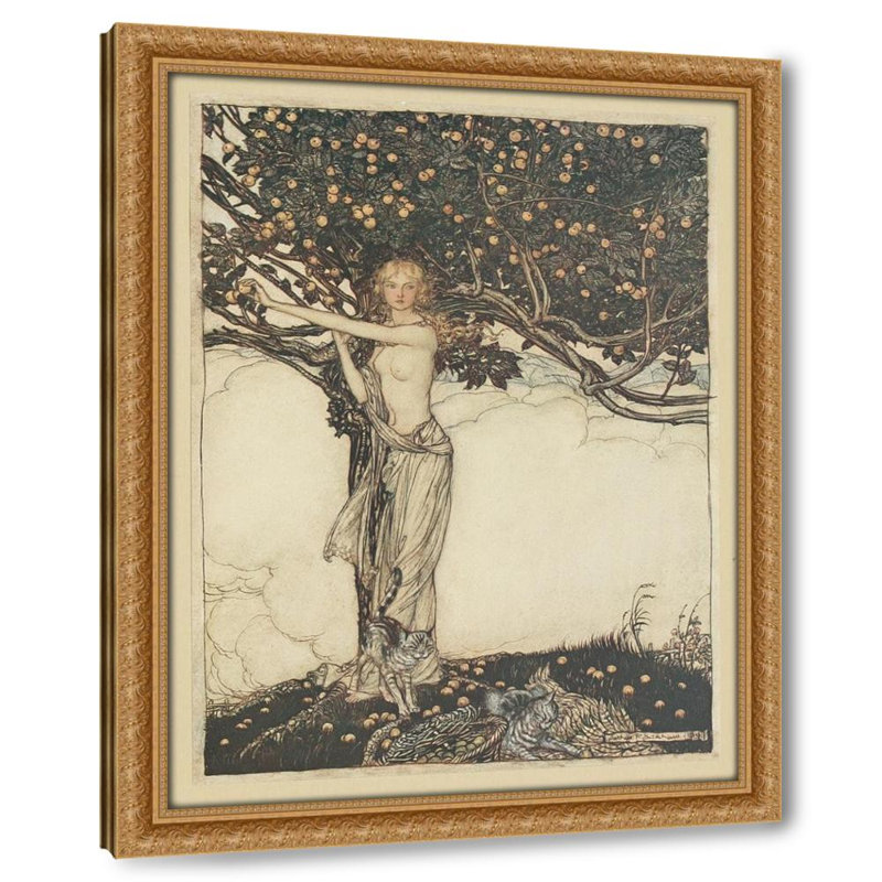 Freia, la belle (1910), H 32 po x l 25 po