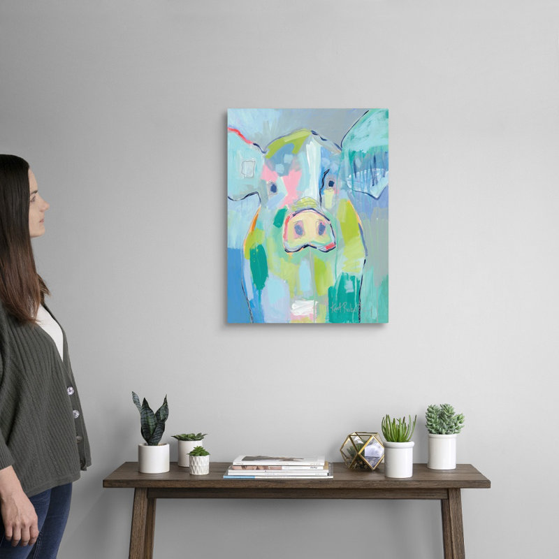 « Millie » par Kait Roberts-impression sur toile, H 24 po x l 18 po x 1,25 po, Toile tendue