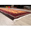 Tapis décoratif en laine de conception unique noué à la main New Age jaune/rouge de 3 pi 2 po x 5 pi 11 po New Age Balouch