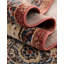 Tapis oriental en terre cuite Vern-205010015-205010157