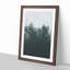 Snowing upon the Trees in Abstract - Picture Frame Graphic Art Print-55725883-55725884