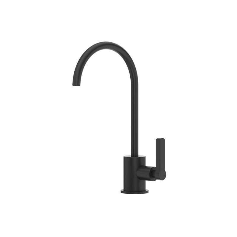 Lombardia® Filter Kitchen Faucet, Matte Black