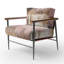 Chaise d'appoint Minimalisme Gold Forest I - rembourrée Paysages-112889823