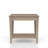 Sand Finished End Table with Storage Drawer, Perfect for Transitional and Casual Living Spaces, Enhancing Both Style and Functionality.-1599155390