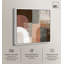 «Sage Patch I», reproduction d'art sur toile encadrée par Art Remedy, cadre blanc, 24 x 24-129613037-129613050