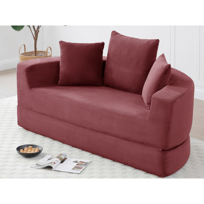 Causeuse-lit 67 po, Red Wine